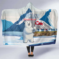 Greenland Hooded Blanket Kalaallit Nunaat Polar Bear