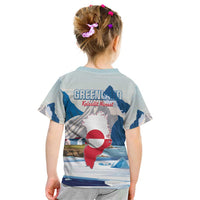 Greenland Kid T Shirt Kalaallit Nunaat Polar Bear