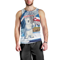 Greenland Men Tank Top Kalaallit Nunaat Polar Bear