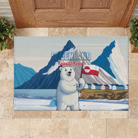 Greenland Rubber Doormat Kalaallit Nunaat Polar Bear