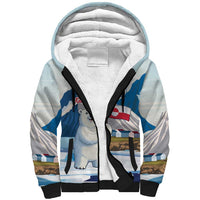 Greenland Sherpa Hoodie Kalaallit Nunaat Polar Bear