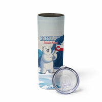 Greenland Skinny Tumbler Kalaallit Nunaat Polar Bear