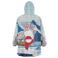 Greenland Wearable Blanket Hoodie Kalaallit Nunaat Polar Bear