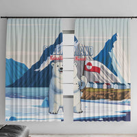 Greenland Window Curtain Kalaallit Nunaat Polar Bear