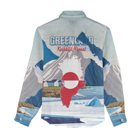 Greenland Women Casual Shirt Kalaallit Nunaat Polar Bear