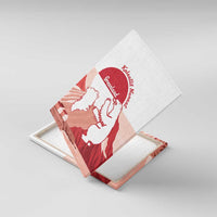 Kalaallit Nunaat Greenland Canvas Wall Art Coat Of Arms Flag Style