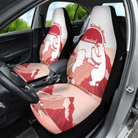 Kalaallit Nunaat Greenland Car Seat Cover Coat Of Arms Flag Style