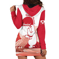 Kalaallit Nunaat Greenland Hoodie Dress Coat Of Arms Flag Style