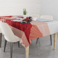 Kalaallit Nunaat Greenland Tablecloth Coat Of Arms Flag Style