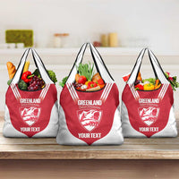 Custom Greenland Football Grocery Bag Come On Polar-Bamserne