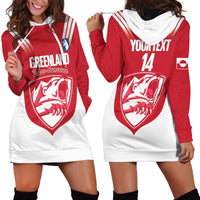 Custom Greenland Football Hoodie Dress Come On Polar-Bamserne
