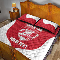 Custom Greenland Football Quilt Bed Set Come On Polar-Bamserne