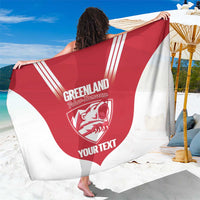 Custom Greenland Football Sarong Come On Polar-Bamserne