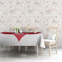 Custom Greenland Football Tablecloth Come On Polar-Bamserne