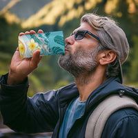 Cayman Islands 4 in 1 Can Cooler Tumbler Sea Turtle Plumeria Tropical Vibes