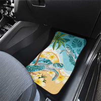 Cayman Islands Car Mats Sea Turtle Plumeria Tropical Vibes