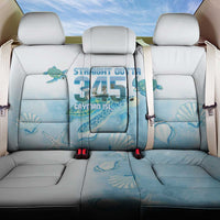 Cayman Islands 345 Back Car Seat Cover Sea Turtle Watercolor Style