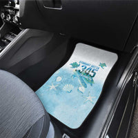 Cayman Islands 345 Car Mats Sea Turtle Watercolor Style