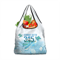 Cayman Islands 345 Grocery Bag Sea Turtle Watercolor Style