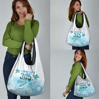 Cayman Islands 345 Grocery Bag Sea Turtle Watercolor Style