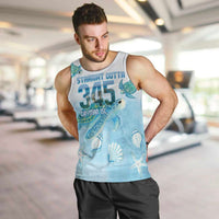 Cayman Islands 345 Men Tank Top Sea Turtle Watercolor Style
