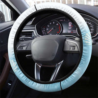 Cayman Islands 345 Steering Wheel Cover Sea Turtle Watercolor Style
