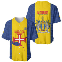 Maderia Day Baseball Jersey Pearl of the Atlantic Flag Style - Wonder Print Shop