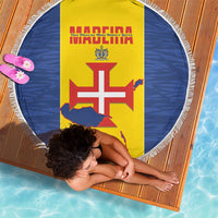 Maderia Day Beach Blanket Pearl of the Atlantic Flag Style - Wonder Print Shop