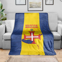 Maderia Day Blanket Pearl of the Atlantic Flag Style - Wonder Print Shop