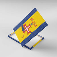 Maderia Day Canvas Wall Art Pearl of the Atlantic Flag Style - Wonder Print Shop