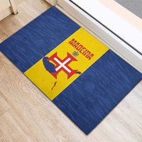 Maderia Day Rubber Doormat Pearl of the Atlantic Flag Style - Wonder Print Shop
