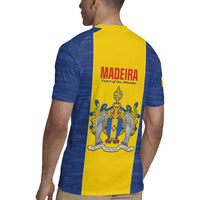 Maderia Day Rugby Jersey Pearl of the Atlantic Flag Style - Wonder Print Shop