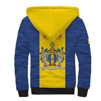 Maderia Day Sherpa Hoodie Pearl of the Atlantic Flag Style - Wonder Print Shop