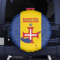 Maderia Day Spare Tire Cover Pearl of the Atlantic Flag Style - Wonder Print Shop