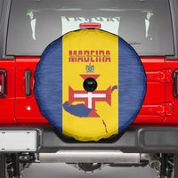 Maderia Day Spare Tire Cover Pearl of the Atlantic Flag Style - Wonder Print Shop