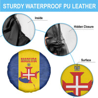 Maderia Day Spare Tire Cover Pearl of the Atlantic Flag Style - Wonder Print Shop