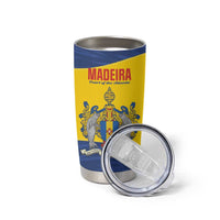 Maderia Day Tumbler Cup Pearl of the Atlantic Flag Style - Wonder Print Shop