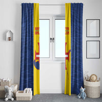 Maderia Day Window Curtain Pearl of the Atlantic Flag Style - Wonder Print Shop