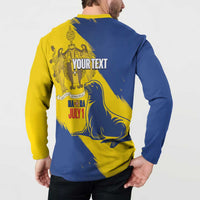 Personalised Maderia Day Button Sweatshirt July 1 Monk Seal Grunge Style - Wonder Print Shop