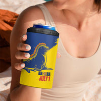 Personalised Maderia Day 4 in 1 Can Cooler Tumbler July 1 Monk Seal Grunge Style - Wonder Print Shop