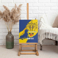 Personalised Maderia Day Canvas Wall Art July 1 Monk Seal Grunge Style - Wonder Print Shop