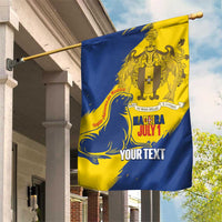 Personalised Maderia Day Garden Flag July 1 Monk Seal Grunge Style - Wonder Print Shop