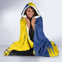 Personalised Maderia Day Hooded Blanket July 1 Monk Seal Grunge Style - Wonder Print Shop