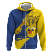 Personalised Maderia Day Hoodie July 1 Monk Seal Grunge Style - Wonder Print Shop
