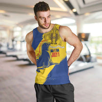 Personalised Maderia Day Men Tank Top July 1 Monk Seal Grunge Style - Wonder Print Shop