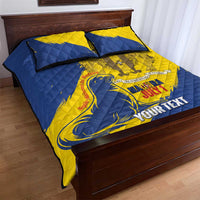 Personalised Maderia Day Quilt Bed Set July 1 Monk Seal Grunge Style - Wonder Print Shop