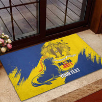 Personalised Maderia Day Rubber Doormat July 1 Monk Seal Grunge Style - Wonder Print Shop