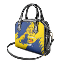 Personalised Maderia Day Shoulder Handbag July 1 Monk Seal Grunge Style - Wonder Print Shop