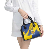 Personalised Maderia Day Shoulder Handbag July 1 Monk Seal Grunge Style - Wonder Print Shop