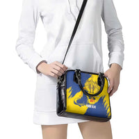 Personalised Maderia Day Shoulder Handbag July 1 Monk Seal Grunge Style - Wonder Print Shop